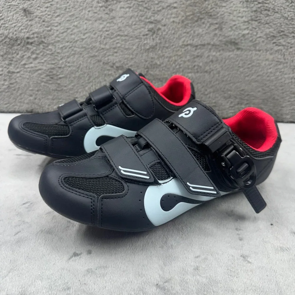 Peloton Cycling Shoes Mens 7 Womens 9 EU 40 Black PL-SH-02 Excellent Spin Shoes - Picture 5 of 16